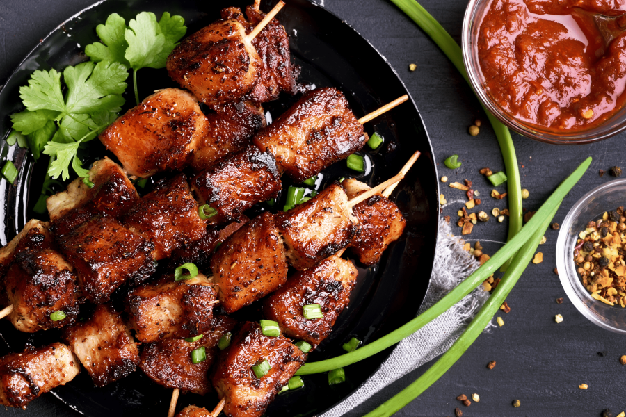 Brochettes de lapin