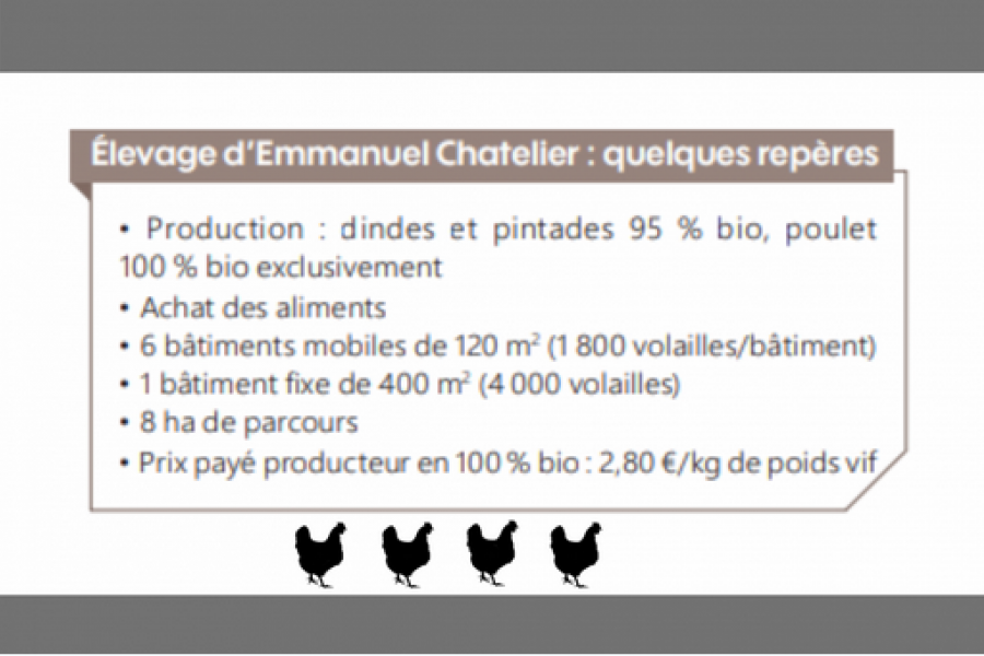 Chiffres sur l'élevage d'Emmanuel Chatelier