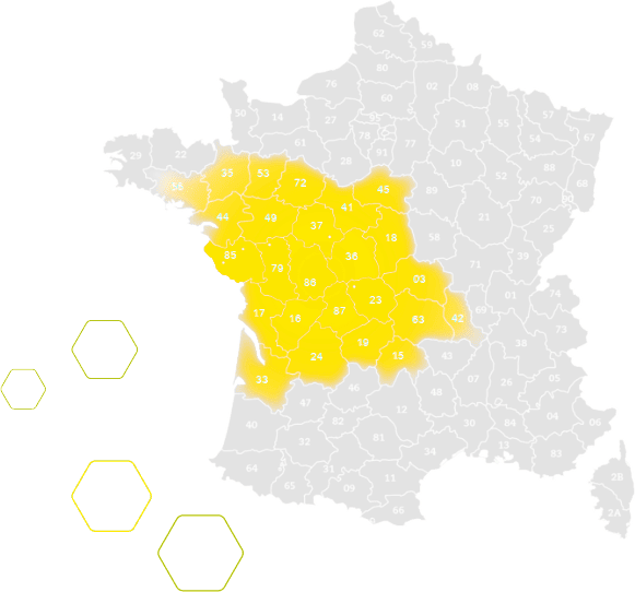 Carte de la France Carte de la France
